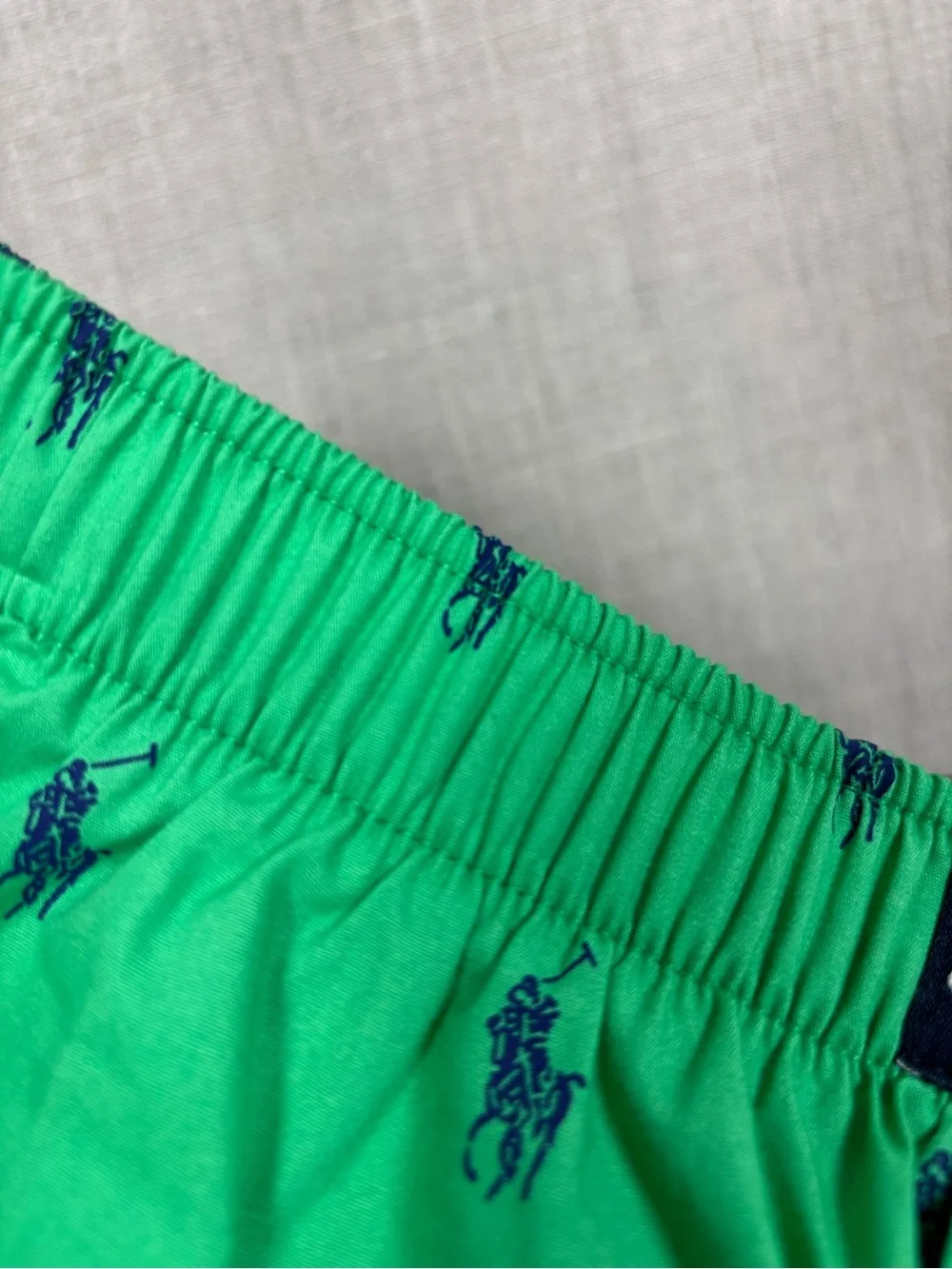 Polo Ralph Lauren Men’s 100% Cotton Classic Fit Boxer Green Pony M NWT